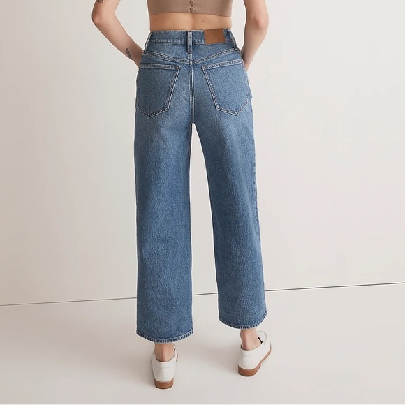 Madewell The Perfect Vintage Wide-Leg Crop Jean - Picture 8 of 8